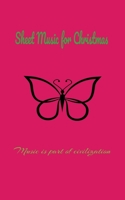 Sheet Music for Christmas 1679257129 Book Cover