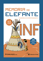 Memoria de Elefante Infantil (Spanish Edition): Libro de Actividades Preescolar. ¡Con Pegatinas! ¡With Stickers! Para Niños 4-5 Años 8419898589 Book Cover