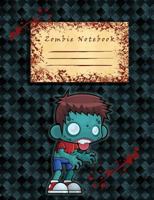 Zombie Notebook: Wide Ruled Children's Composition Notebook 100 sheets / 200 pages, 9-3/4" x 7-1/2" 1724733893 Book Cover