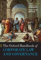 The Oxford Handbook of Corporate Law and Governance (Oxford Handbooks) 0198743696 Book Cover