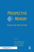 Prospective Memory: Theory and Applications 0805815368 Book Cover