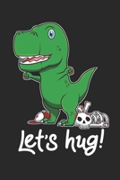 Let's Hug: 6x9 Zoll ca. DIN A5 Einhorn Notizheft liniert 120 Seiten liniertes Einhorn Notizbuch f�r Notizen in Schule, Universit�t, Arbeit oder zuhause. Eine tolles Geschenk f�r Ihre Liebsten. 1678552232 Book Cover