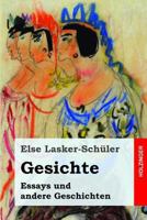 Gesichte: Essays und andere Geschichten 1985156393 Book Cover