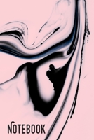 Notebook: Light Pink Oil Paint Notebook Wide Ruled Lined Journal 6x9 Inch ( Legal ruled ) Family Gift Idea in 2020 for Co-worker Teachers Police Nurse Firefighter or School Students 1704224535 Book Cover