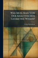 Was Muss Man Von Der Analytischen Geometrie Wissen? 1149169087 Book Cover