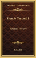 Even as You an I 1145541011 Book Cover