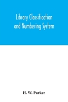 Library classification and numbering system 9354031749 Book Cover