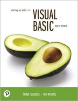 Starting Out with Visual Basic [with eText & MyProgrammingLab Access Code] 0134400151 Book Cover