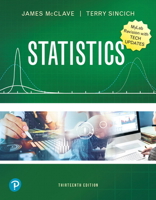 Statistics Mylab Revision with Tech Updates 0135820103 Book Cover