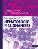Management of Hematologic Malignancies 0521896401 Book Cover