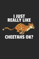 Gepard Notizbuch: Gepard Notizbuch f�r Liebhaber / Notizheft / Notizblock A5 (6x9in) Dotted Notebook / Punkteraster / 120 gepunktete Seiten 1671664035 Book Cover