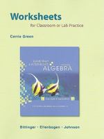 Worksheets for Classroom or Lab Practice for Elementary and Intermediate Algebra: Concepts and Applications 0321599330 Book Cover