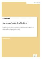 Marken Auf Virtuellen Markten 3838648234 Book Cover