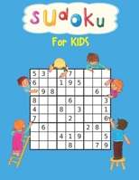 sudoku for kids: large print sudoku for kids 9-12 Easy level 1656493527 Book Cover