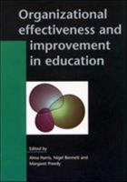 Organizational Effectiveness and Improvement in Education 0335198430 Book Cover