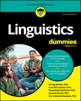 Linguistics for Dummies 1118091698 Book Cover