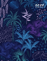 2020 Monthly Planner: Large Monthly Planner with Inspirational Quotes (Blue Forest) 1087808901 Book Cover