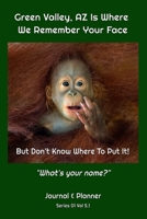 Green Valley, AZ Is Where We Remember Your Face: But Don't Know Where To Put It! "What's your name?" B084DG7CWS Book Cover
