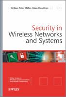 Security in Wireless Networks and Systems 0470512121 Book Cover