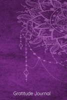 Gratitude Journal: Purple Mandala Design - A notebook to record all of the things you are grateful for, 6 x 9 100 pages 1699028567 Book Cover
