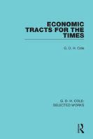 Economic Tracts for the Times 0415598389 Book Cover