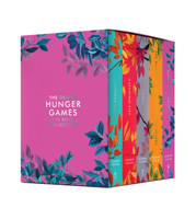 Hunger Games 5-Book Box Set (Deluxe Edition) (The Hunger Games, Catching Fire, Mockingjay, The Ballad of Songbirds and Snakes, Sunrise on the Reaping) B0GP976V5V Book Cover
