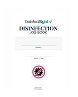 Disinfection Log Book 1034023217 Book Cover