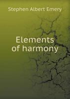 Elements of Harmony 5518444249 Book Cover