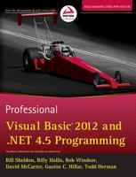 Professional Visual Basic 2012 and .NET 4.5 Programming 8126540192 Book Cover