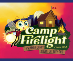Vacation Bible School (Vbs) 2024 Camp Firelight Large LOGO Poster: A Summer Camp Adventure with God 1791030343 Book Cover