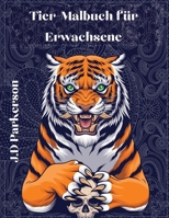 Tier-Malbuch f�r Erwachsene: Ein einzigartiges Buch f�r Erwachsene Paisley-Muster Designs Stress Relieff Buch 0052012891 Book Cover