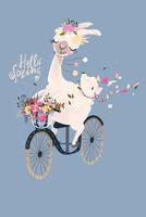 Alpaca Notebook: Blank Lined Journal, Softcover (6x9 inches) with 120 Pages 1793281890 Book Cover