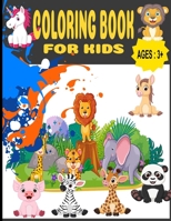COLORING BOOK FOR KIDS: Great Gift for Boys & Girls, Ages 3+ B08HGLPZGP Book Cover