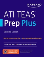 ATI TEAS Prep Plus: 2 Practice Tests + Proven Strategies + Online 1506234569 Book Cover