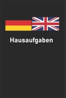 Deutsch Englisch Hausaufgabenheft: 50 Seiten | 6x9 Format DIN A5 | Tagebuch Journal | kariert | Geschenk (German Edition) B083XT1JNG Book Cover