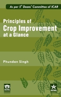 Principles of Crop Improvement at a Glance 9359196045 Book Cover