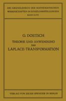 Theorie Und Anwendung Der Laplace-Transformation 3642987214 Book Cover