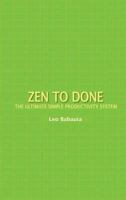 Zen to Done 1434103188 Book Cover