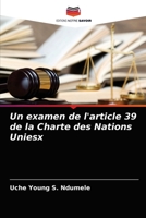 Un examen de l'article 39 de la Charte des Nations Uniesx 6204054309 Book Cover