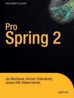 Pro Spring 2.5 1590599217 Book Cover
