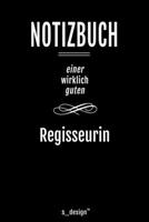 Notizbuch f�r Regisseure / Regisseur / Regisseurin: Originelle Geschenk-Idee [120 Seiten liniertes blanko Papier ] 1677194340 Book Cover