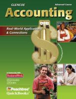 Glencoe Accounting Advanced Course, Student Edition 007874038X Book Cover