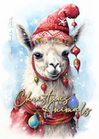 Christmas Animals Coloring Book for Adults: Christmas Coloring Book for Adults Christmas Grayscale Coloring Book for Adults Animals Winter Coloring ... Adults Christmas 64 p (Winter Coloring Books) 3758407656 Book Cover