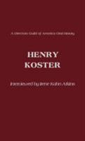 Henry Koster 081081983X Book Cover