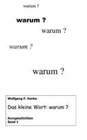 Das kleine Wort warum 3839110300 Book Cover