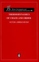Thermodynamics of Chaos and Order 0582087341 Book Cover