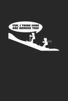 I think mine are broken too: 6x9 Ski - grid - squared paper - notebook - notes 1696092450 Book Cover