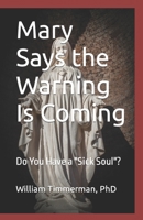 Mary Says the Warning Is Coming: Do You Have a "Sick Soul"? B0C1J1RJYT Book Cover