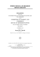 Internet protocol and broadband services legislation B084DKG2RH Book Cover