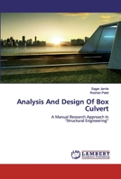 Analysis And Design Of Box Culvert 6200787603 Book Cover